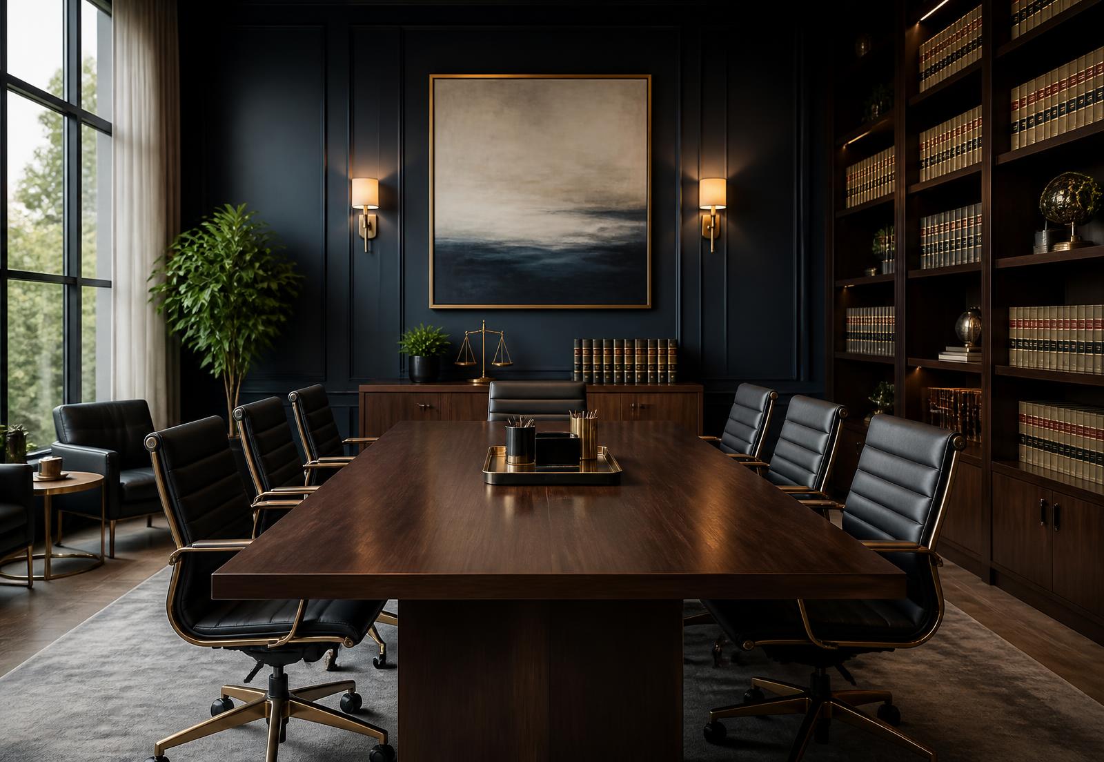 Interior of the firm's consultation office